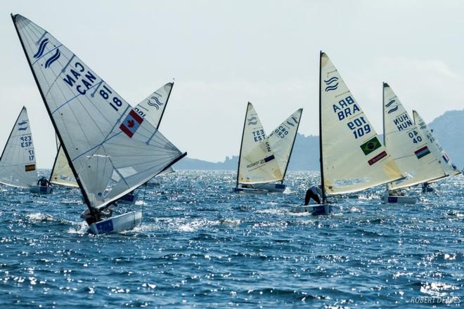 Day 1 - Sailing World Cup Hyères ©  Robert Deaves